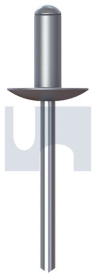#64 RIVET DOME HEAD LARGE FLANGE 304 STAINLESS