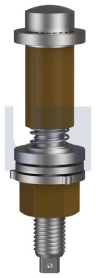 M20x135 x48 ONE SIDE BOLT HOT DIP GALVANISED