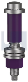 M20x135 x57 ONE SIDE BOLT HOT DIP GALVANISED