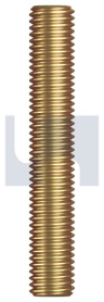 1-1/4x280 UN8 STUD BOLT ZINC YELLOW PASSIVATE