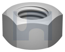 M16 HEX NUT ZINC FLAKE SILVER