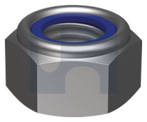 M18 NYLOC HEX NUT MECHANICAL GALVANISED