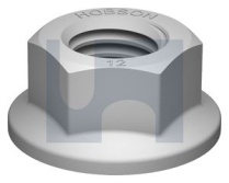 M20 SERRATED FLANGE NUT D-LOK ZINC FLAKE SILVER >1000HRS
