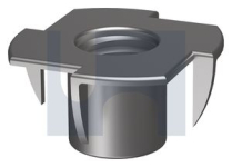 5/16 TEE NUT 4 PRONG ZINC PLATED