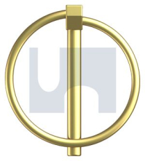 8.0mmx45 LINCH PIN ZINC YELLOW PASSIVATE