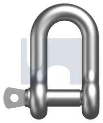 10mmx40 SHACKLE D STANDARD HOT DIP GALVANISED