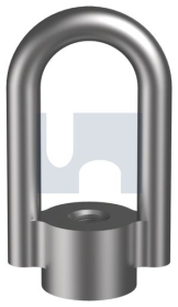 M16x105 ENERGY EYE NUT HOT DIP GALVANISED