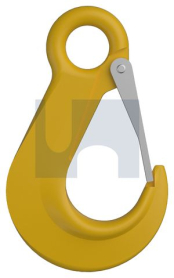 8mm SLING HOOK WITH EYE POWDER COAT