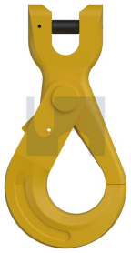 13mm SAFETY HOOK WITH CLEVIS POWDER COAT