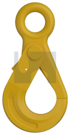 10mm SAFETY HOOK WITH EYE POWDER COAT