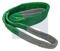 2000kgx4m FLAT SLING 2 PLY PROTECTED EYE POLYESTER