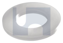 M8 FLAT RND METRIC WASHER NYLON NATURAL