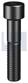 M10x40 SOCKET HEAD CAP SCREW BLACK OXIDE