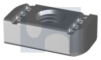 M10 STRUT CHANNEL NUT NO SPRING 316 STAINLESS