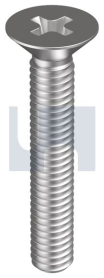 M2.5x20 METAL THREAD CSK PHIL 316 STAINLESS