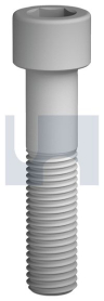M6x120 SOCKET HEAD CAP SCREW ZINC FLAKE SILVER >1000HRS
