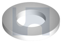M20x42.0x3.8 FLAT RND SAMPSON WASHER ZINC FLAKE SILVER >1000