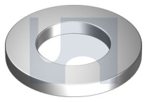 M20x37.0x3.0 FLAT ROUND WASHER ZINC FLAKE SILVER
