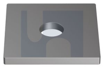 M10x50x3 XBOLT SQUARE WASHER HOT DIP GALVANISED