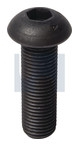 3/8x 1/2 UNF Blk Button Head Socket  Screw