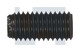 4-40x 1/2 UNC Blk Socket Grub Screw Knurled Cup Point