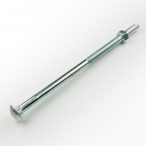 3/8x9 BSW Z/P Cup Hd Bolt & Nut-50