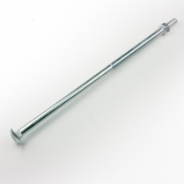 3/8x10 BSW Z/P Cup Hd Bolt & Nut-50