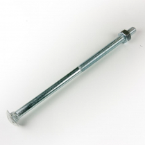 1/2x12 BSW Z/P Cup Hd Bolt & Nut-25