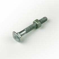 M06x50 CL4.6 Gal Cup Hd Bolt & Nut-200
