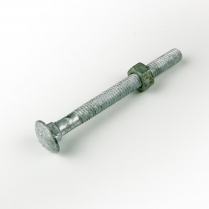 M06x65 CL4.6 Gal Cup Hd Bolt & Nut-150*