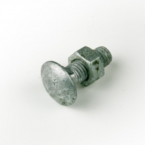 M08x25 CL4.6 Gal Cup Hd Bolt & Nut-200