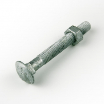 M08x60 CL4.6 Gal Cup Hd Bolt & Nut-150