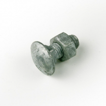 M10x30 CL4.6 Gal Cup Hd Bolt & Nut-200