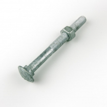 M10x110 CL4.6 Gal Cup Hd Bolt & Nut-50