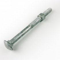 M12x130 CL4.6 Gal Cup Hd Bolt & Nut-75