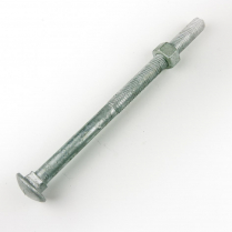 M12x170 CL4.6 Gal Cup Hd Bolt & Nut-75