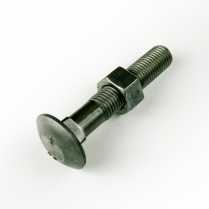 M16x100 CL4.6 Blk Cup Hd Bolt & Nut-50