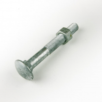 M16x130 CL4.6 Gal Cup Hd Bolt & Nut-50