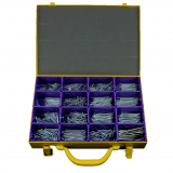 1.6 2.0 2.5 3.2 4.0 5.0mm Split Pins (Cotter Pins) Kit Zinc