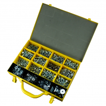 M6 (6mm) Metric CL8.8 Bolt, Nut & Washer Fastener Master Kit