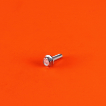 M5x16 Cl8.8 Z/P Flange Serrated Hex Bolt-200