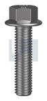 M8x30 FLANGED HEX BOLT NO SERR AF12 Z/Y