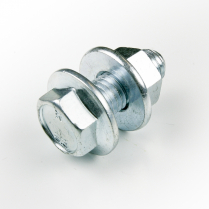 M16x35 CL8.8 Z/P Flanged Purlin Bolt & Nut