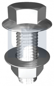 M16x45 PURLIN FLANGE BOLT KIT HDG