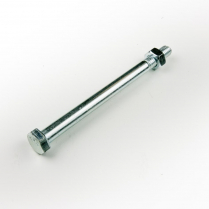 3/8x5 BSW Z/P Hex Bolt & Nut-50