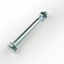 1/2x6 BSW Z/P Hex Bolt & Nut-50