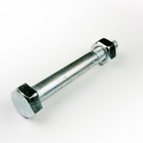 3/4x6 BSW Z/P Hex Bolt & Nut-25