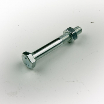 M06x40 CL4.6 Z/P Hex Bolt & Nut-200