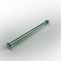 M06x150 CL4.6 Z/P Hex Bolt & Nut-100