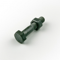 M08x35 CL4.6 Gal Hex Bolt & Nut-200